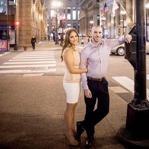 BCBG white medium length pencil skirt